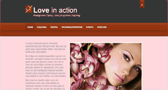 Desktop Screenshot of love-in-action.nl