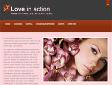 Tablet Screenshot of love-in-action.nl